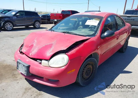 2001 Dodge Neon Se z USA, uszkodzony, nr VIN 1B3ES46C21D274692